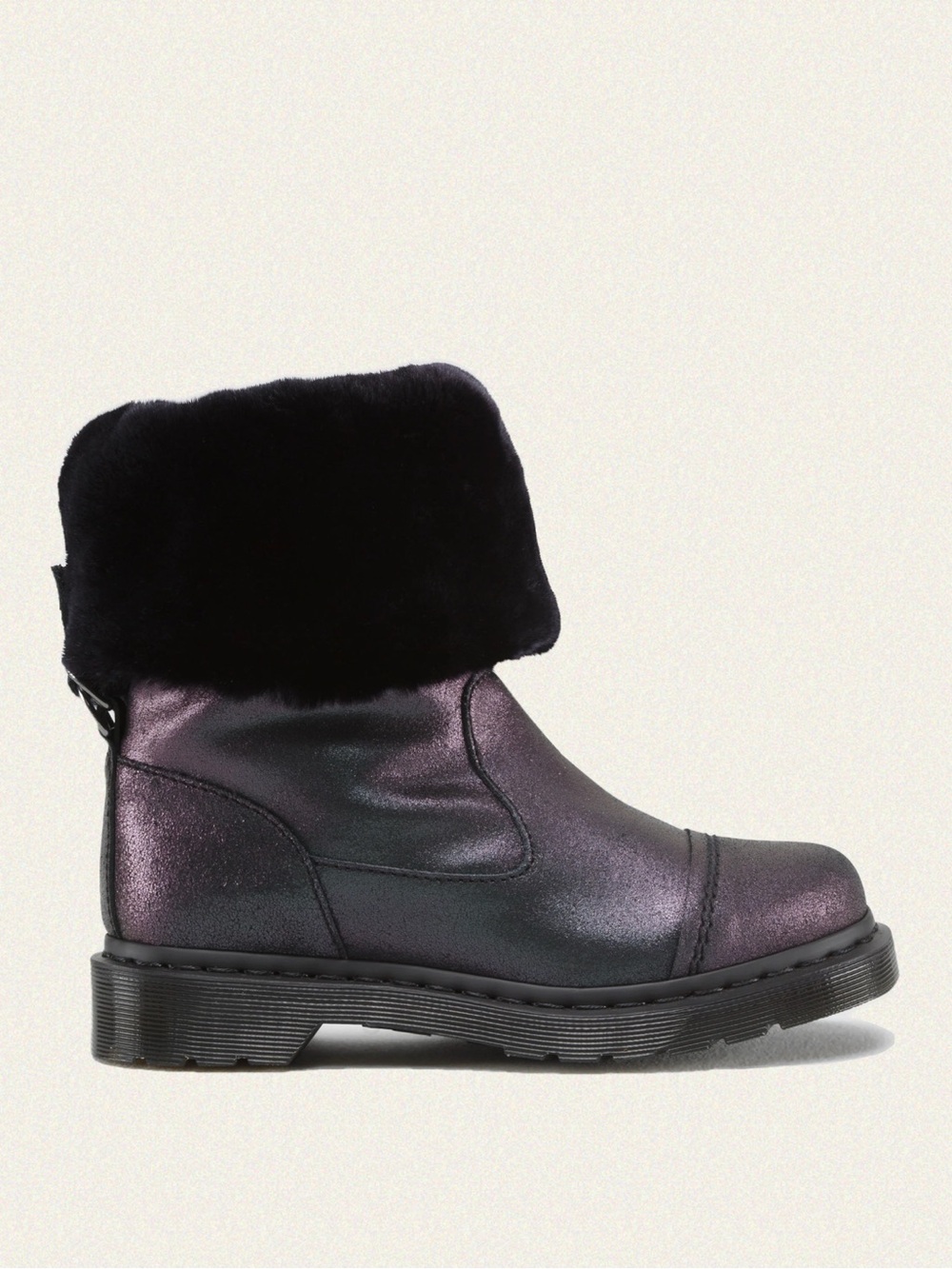 Dr. Martens Pasha Crackle Suede Boot - Picture 4 of 11